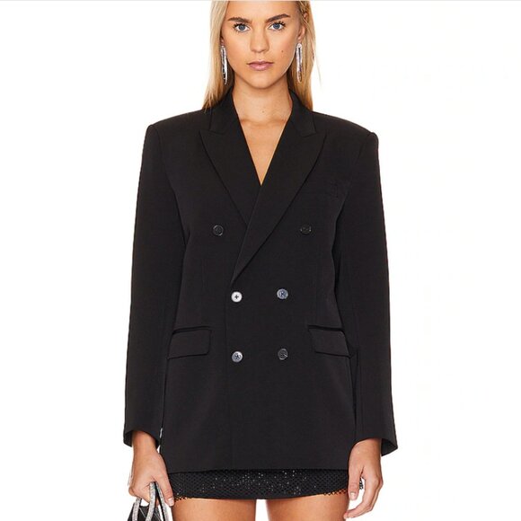 NBD Jackets & Blazers - NWT NBD Donna Oversized Black Blazer‎ Size XS
